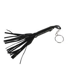 Schlüsselanhänger Peitsche aus Kunstleder Domina Party Gag Erotik Scherzartikel