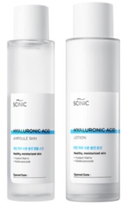 Scinic Hyaluronic Acid Ampoule skin 150ml Emulsion 150ml Set Anti aging Moisture
