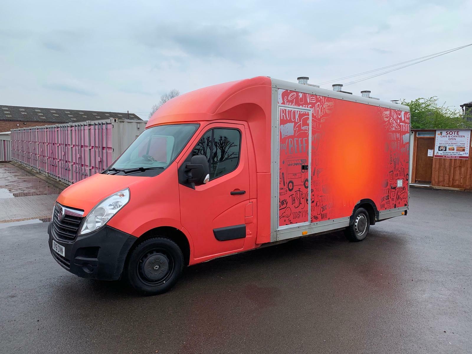 VAUXHALL MOVANO MOBILE KITCHEN/CATERING/BURGER/FOOD TRUCK/COFFEE/ VAN