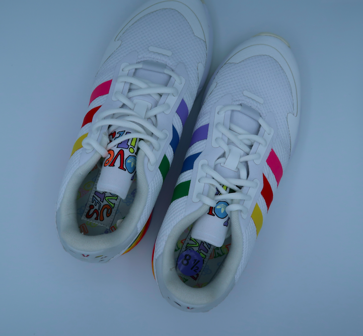 Adidas Unisex ZX 1K Boost Pride Athletic Shoes LOVE UNITES Adidas Unisex ZX 1K Boost Pride Athletic Shoes LOVE UNITES