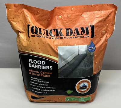 Quick Dam 17 ft. x 3.5 in. Flood Barrier (1-Pack) QD617-1 - SEALED NEW