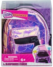 Shopkins Real Littles Backpacks Series 4 Irridescent Pink Scales Pack