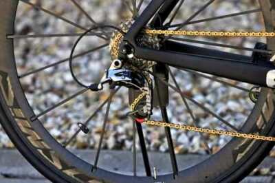 Catena Bici PYC SP1101 11 Velocità Oro 116 Link - Compatibile Shimano/Campy/Sram