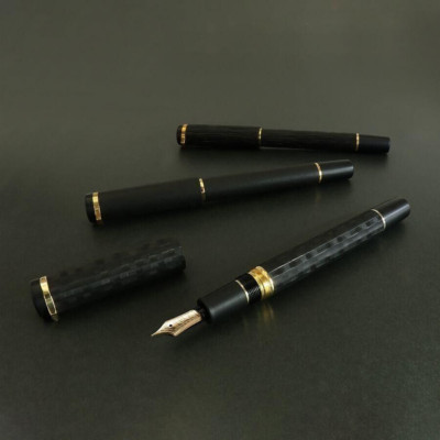 SAILOR Ebonite Sculpture Fountain Pen Yakoh Night Light 21K Nib F/M + Ink New