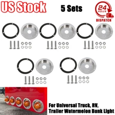 5 Set Watermelon Light Mounting Bracket Adapter Kit For Universal Truck Screw-On