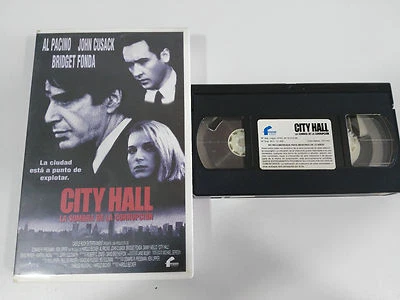 City Hall Al Pacino John Cusack Bridget Fonda VHS Tape Sammler Spanisch - Bild 1 von 3