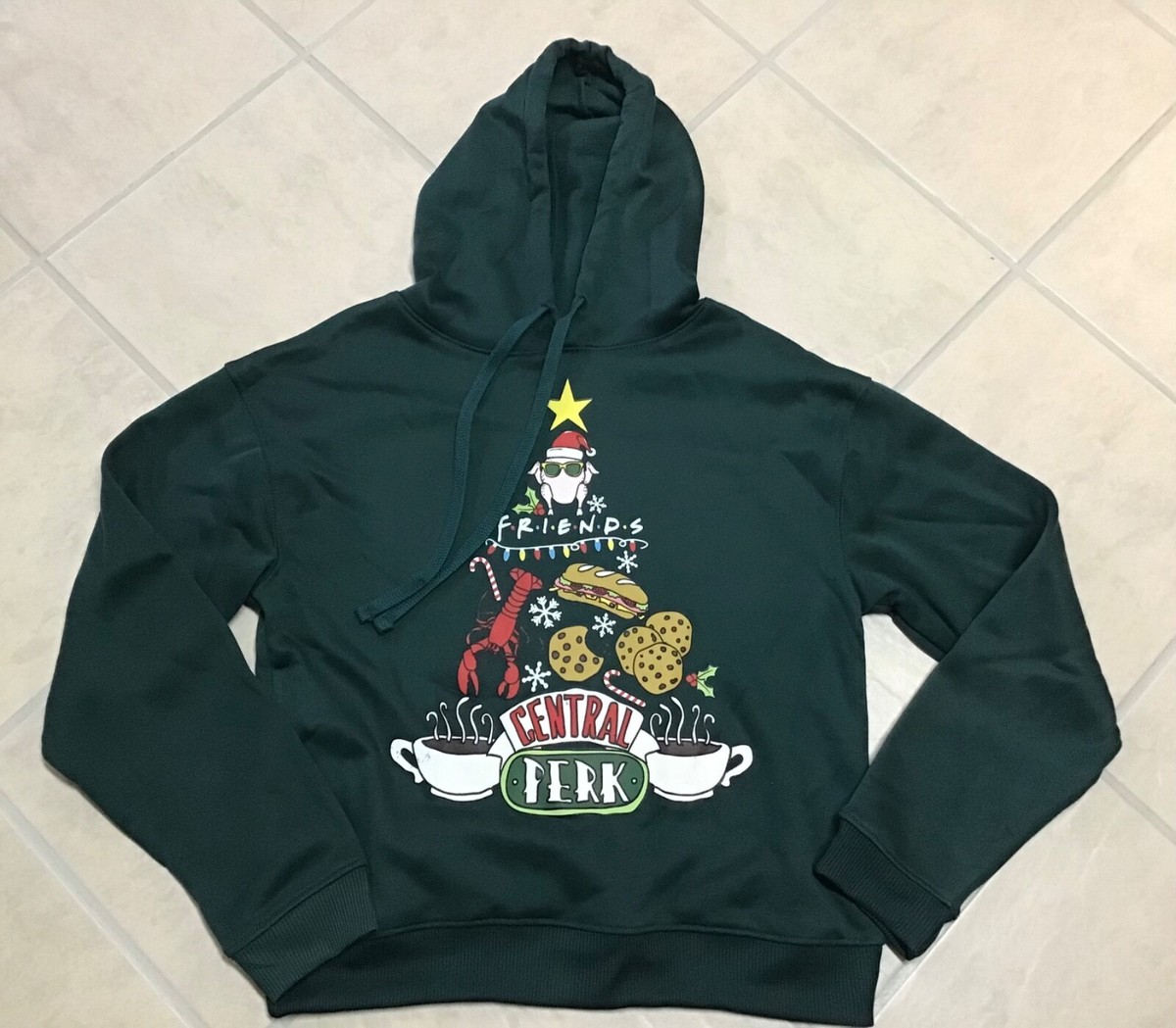 Central Perk Christmas Friends Jumper ABSOLUTE CULT Sweatshirt - Main Image