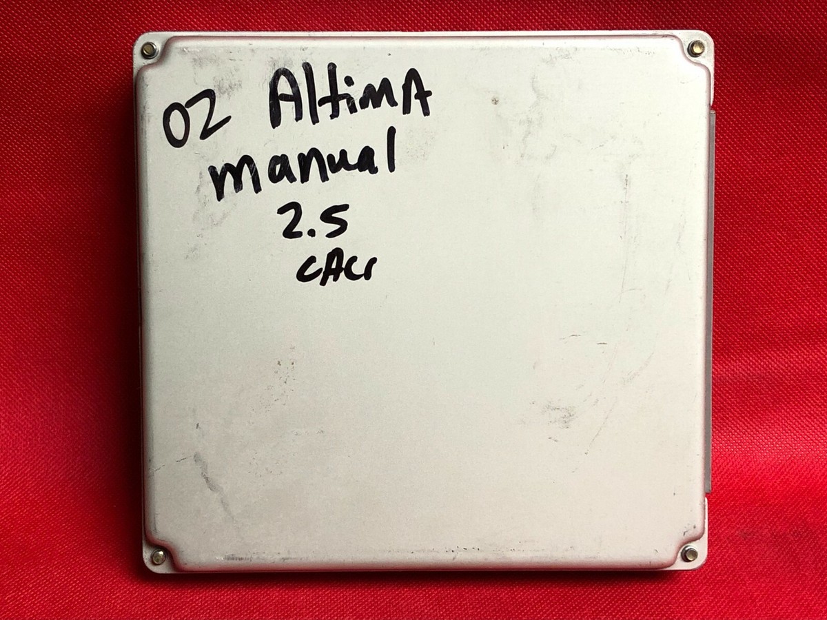 Programmed & Rebuilt ECM / ECU / PCM – For 2002 Nissan Altima 2.5L ATX – 5ZE15A (JA56Q66E09)