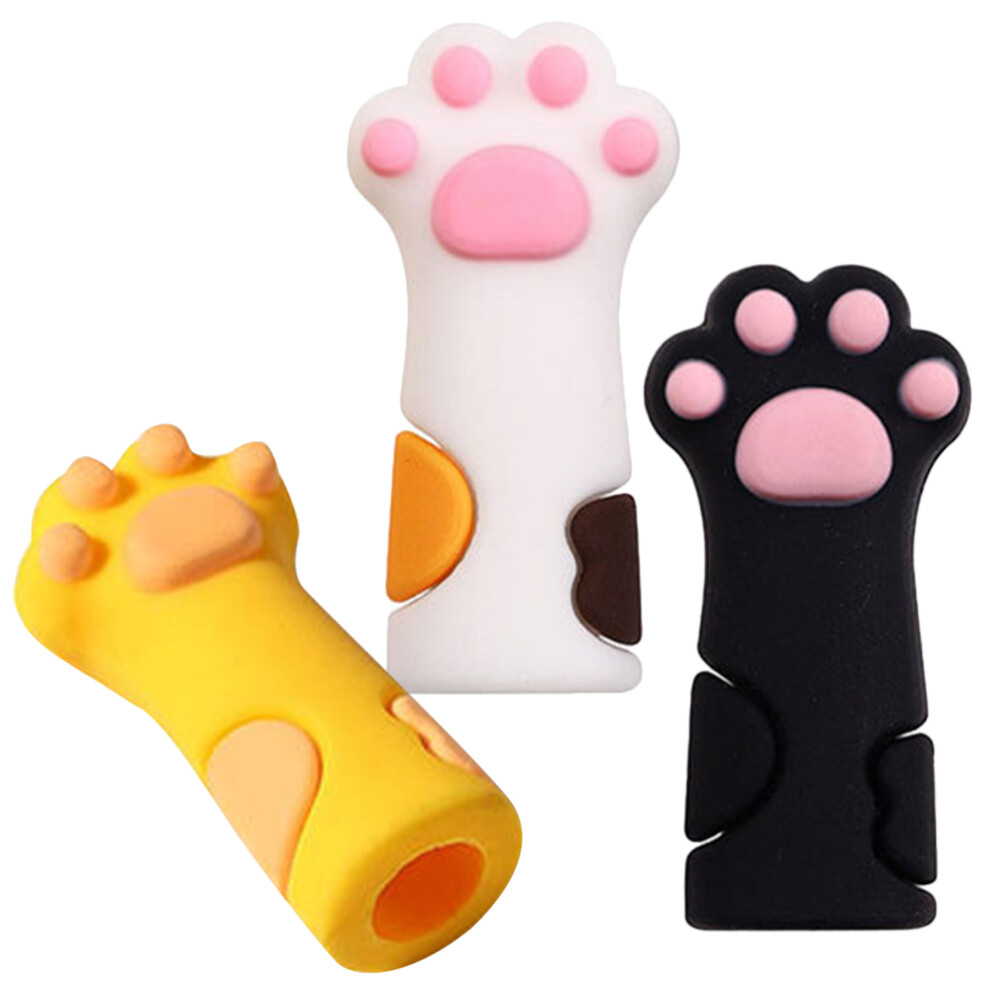 APL 3 Pezzi Custodia in Silicone Pinza per Cuticole per Zampe di Gatto Custodia Protettiva Die