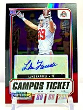 2021 Panini Contenders Draft Rookie Foil #'d /99 Luke Farrell Jacksonville RC 