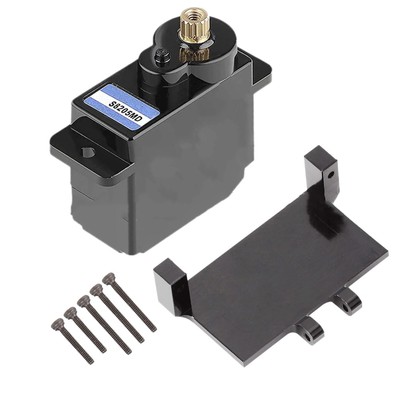 AXspeed Aluminium Servo-Halterung Für Axial SCX24 1:24 RC Auto – Upgrade-Teil Für Bessere Haltbarkeit & Leistung