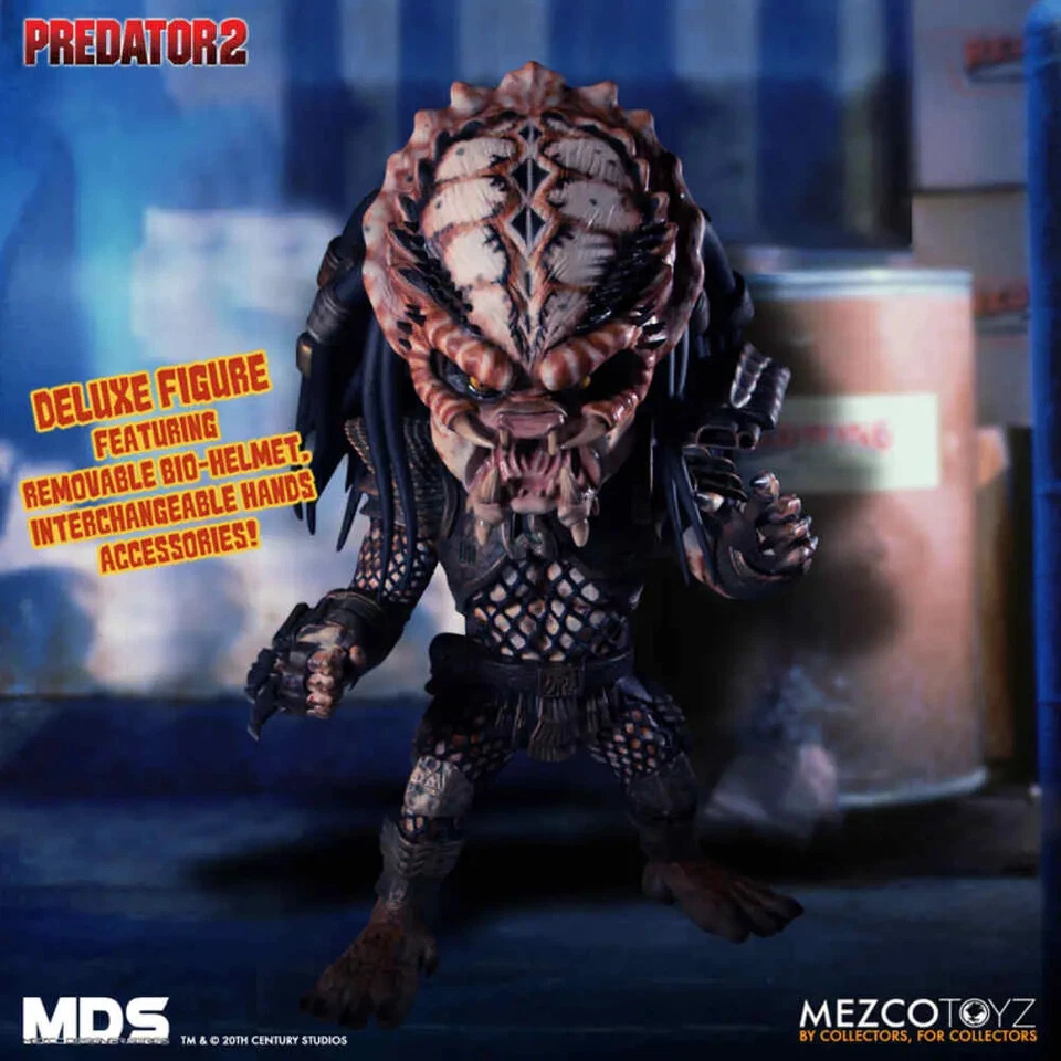 Mezco Predator 2 City Hunter Deluxe 6 Inch Designer Series Vinyl Figure IN STOCK - Image 2 of 4