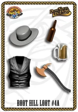 Dime Novel Legends 1:18 scale (4") Boot Hill Loot accessory pack #4