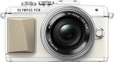 OLYMPUS PEN E-PL7 14-42mm EZ Lens Kit White Mirrorless Single-Lens E-PL7 EZ LKIT