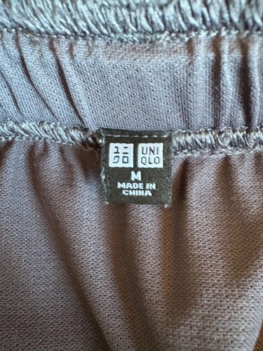 Uniqlo Tennis Shorts RF Roger Federer, anthrazit-rot, Größe M - Bild 3 von 4