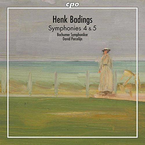 BADINGS / BOCHUMER SYMPHONIKER / PORCELIJN - SYMPHONIES 4 & 5 NEW CD - Picture 1 of 1