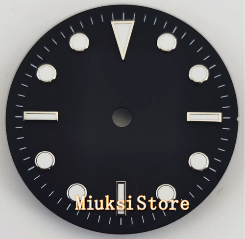 Miuksi Esfera Luminosa De 28,5mm, Accesorio Compatible Con NH35 ETA 2824 2836 Miyota 8215 821a