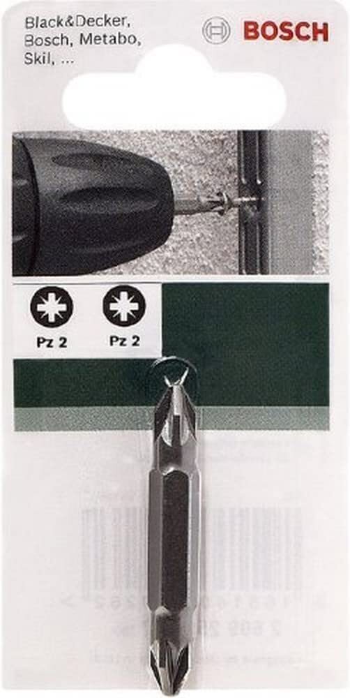 BOSCH - BIT DOPPIO PZ2 - PZ2 45MM