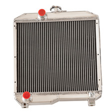 2 Row Aluminum Radiator For Ford New Holland 1510 1710 SBA310100440,SBA310100291