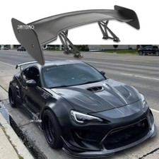 46 Matte Black Rear Car Truck Spoiler Wings Gt Style Adjustable For Toyota 86