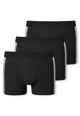 Schiesser Herren 3-Pack Retroshorts 95/5 Enge Boxershorts Stretch Mehrpack