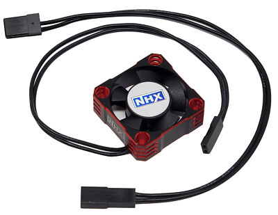 NHX RC HV 30mm Aluminum Case High Speed 28000 RPM Motor / ESC Cooling Fan Red