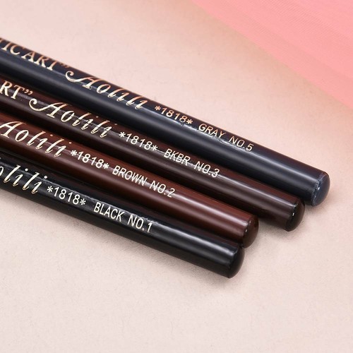 4pcs/Set Microblading Eyebrow Peel-off Waterproof Marker Pencil Eye Liner New - Picture 9 of 12
