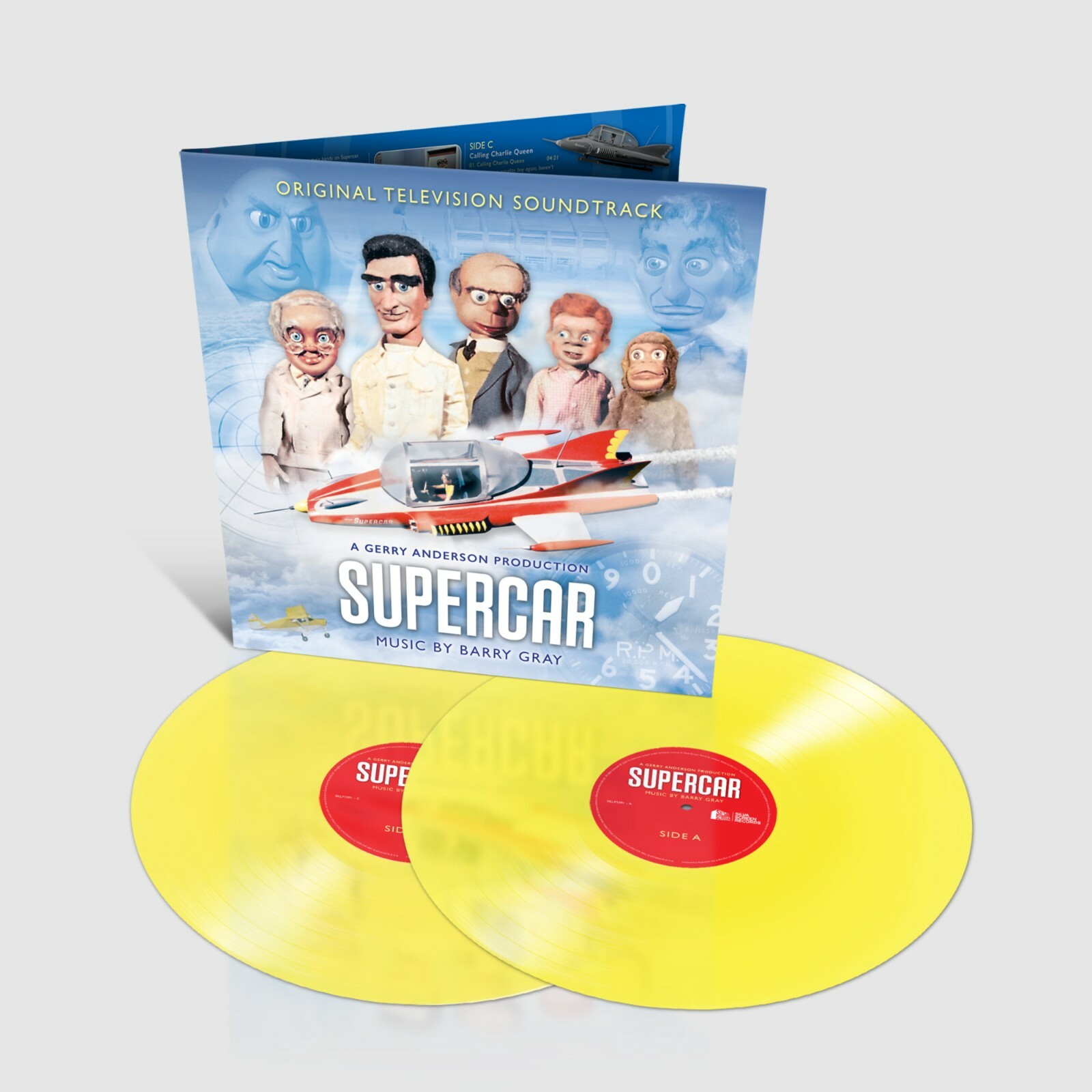 Supercar Original TV Soundtrack vinyl - Barry Gray