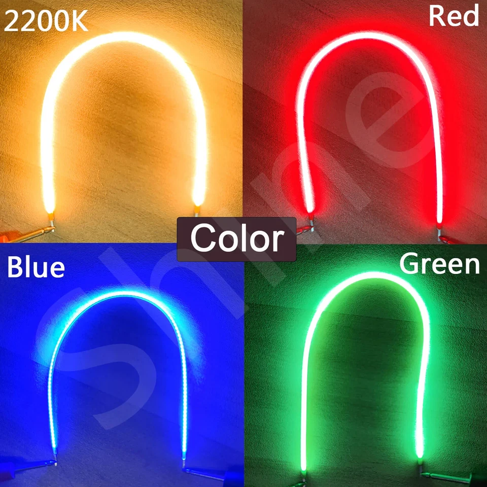 10pcs 3V COB LED Flexible Filament Edison Bulb Lamp Parts LED Diode Decoration - Image 4 of 4