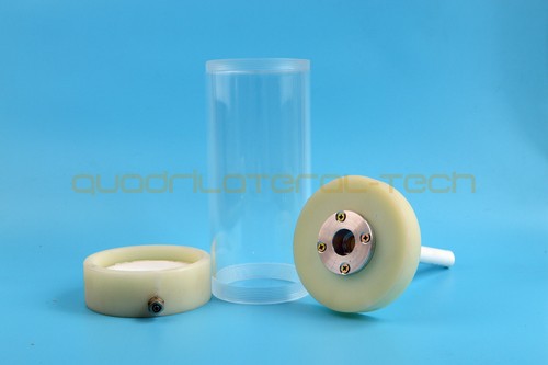 Small Fluidized powder hopper cup (1L) for Electrostatic powder coating machine - Picture 4 of 5