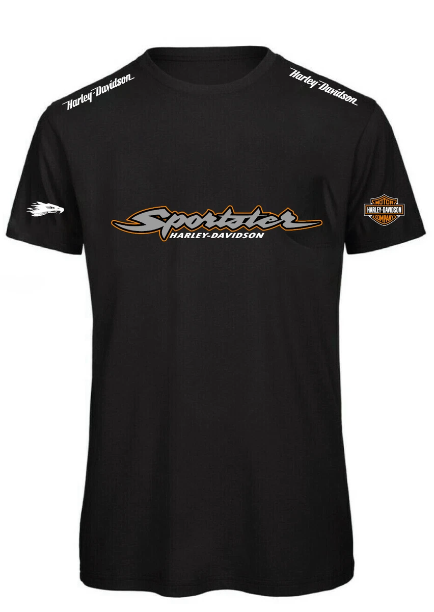 Kit 3 T-shirt Moto Kit 3 Magliette Tributo Harley Davidson - Cotone, Nero, Taglia Regolare, Per Motociclisti Kit 3 Magliette Moto - Foto 12