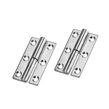 2pcs Lift Off Hinge Left Hand Slip Joint Small Flag Door Gate Hinges 64mm Long