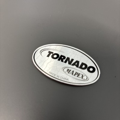MAPEX Tornado Serie Folie Aufkleber Badge mit neuer selbstklebender Rückseite (#123)
