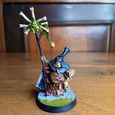 Warhammer Age of Sigmar Maggotkin of Nurgle Rotbringer Sorcerer bemalt OOP