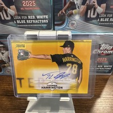 Topps Stadium Club Rookie Autograph Thomas Harrington #SCBA-THA Pirates 2025