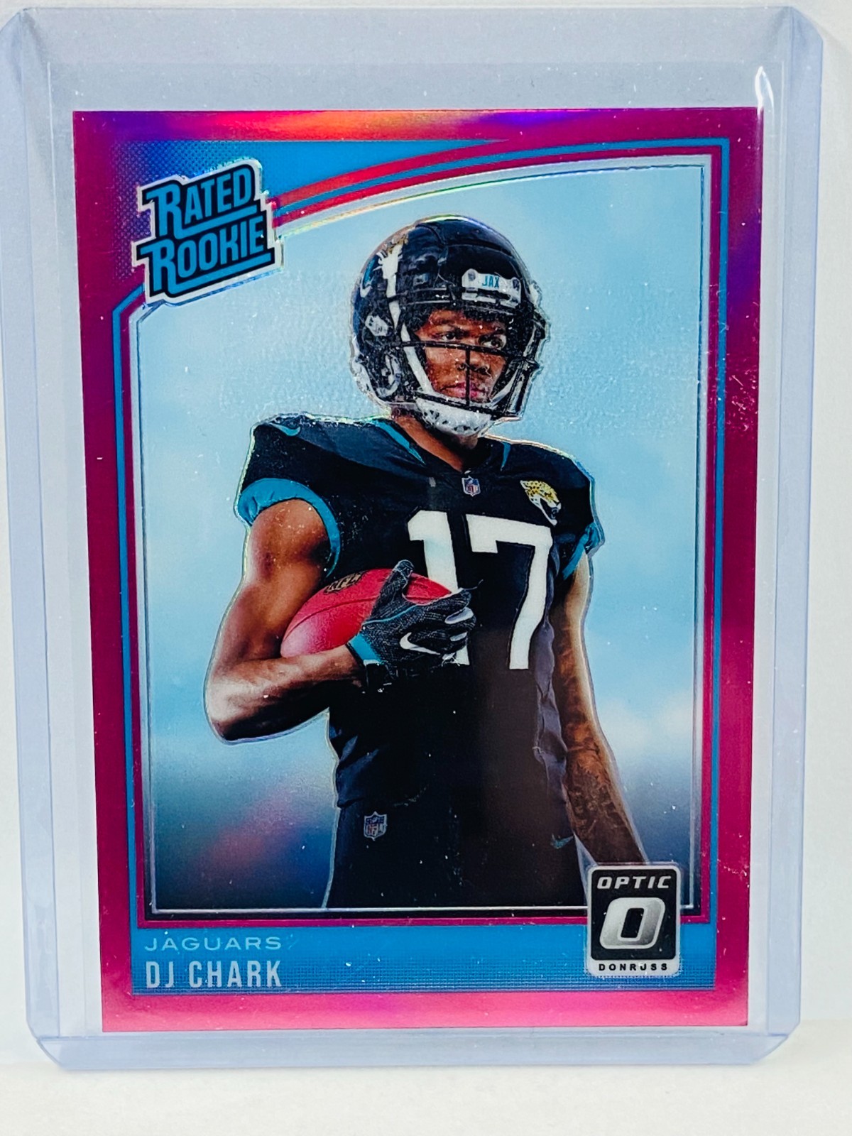 2018 Panini Donruss Optic DJ Chark Rated Rookie Pink #165