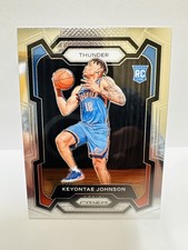 KEYONTAE JOHNSON 2023-24 Panini Prizm Rookie Card #176 (RC). rookie card picture