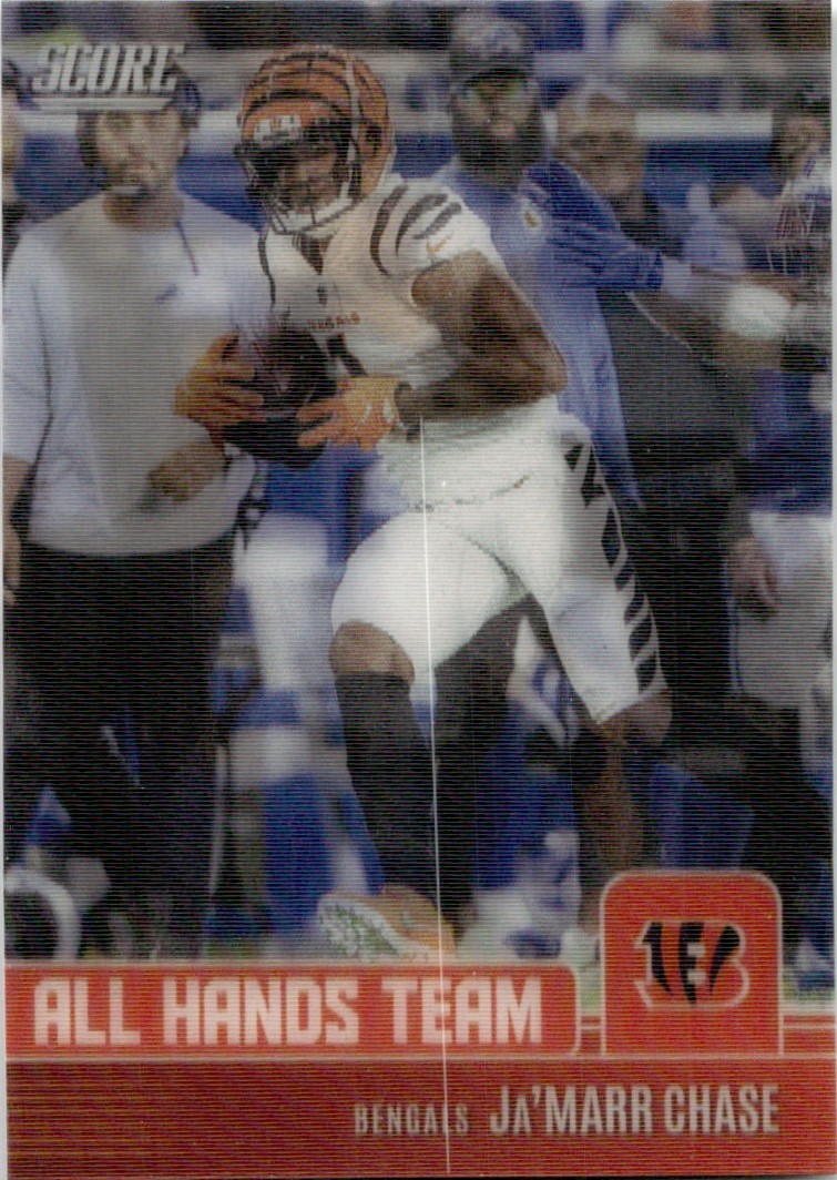 2022 Panini Score All Hands Team Lenticular Ja'Marr Chase Cincinnati Bengals