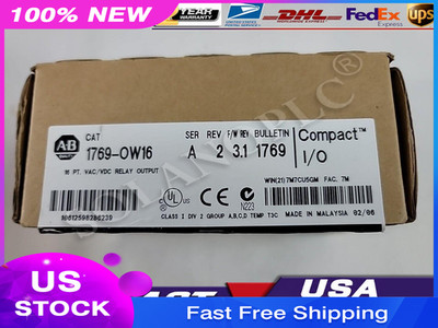 AB 1769-OW16 SER A Allen Bradley 1769OW16 CompactLogix Relay Output Module New