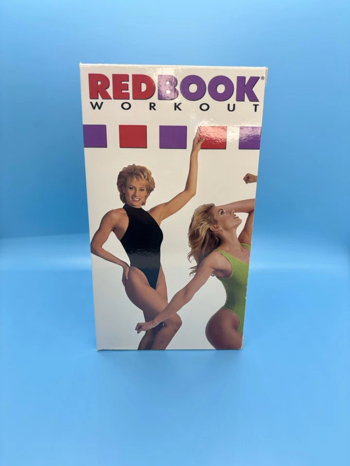 REDBOOK Workout Series VHS Tapes RARE 1995 Box Set of 4 Fitness - New & Sealed - Image 3 of 4