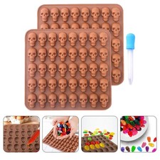 Skull Baking Mold Silicone Halloween Molds Holiday Candy Decorations