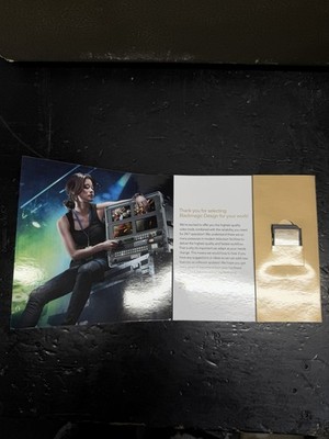 Black Magic Design Software and Manual 4 GB SD Card Brand New