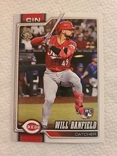 2026 Topps Will Banfield #247 Rookie Cincinnati Reds Baseball Card