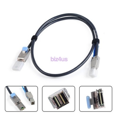 External Mini SAS HD SFF-8644 to Mini SAS SFF-8088 Hybrid Cable 1-Meter(3.3ft)