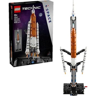 LEGO Technic 42221 NASA Artemis SLS-Schwerlastrakete Klemmbausteine Bausatz
