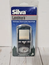 Silva Landmark 427 Precision Compass With Sighting Mirror New Made In Finland