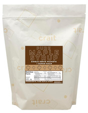 Pure Maple Syrup Single Serve 1 oz Pack of 30- Individual Syrup Packets Single S