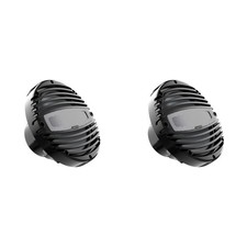Hertz Marine 2 Pair  HMX-65-TC 6.5 in. 4  Marine Coax Set with All Black Gr...