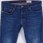 Mens HUGO BOSS DELAWARE Stretch Slim Straight Blue Jeans W34 L30
