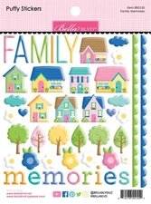 Bella Blvd Puffy Stickers-Family Memories - 3 Pack